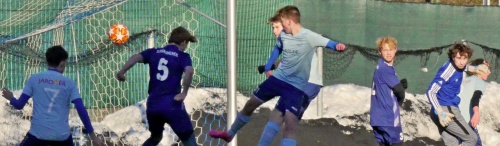 Zimní pohár KFS U19 FK Jaroměř - TJ Dvůr Králové n. L., 28.1.2024, foto: Václav Mlejnek